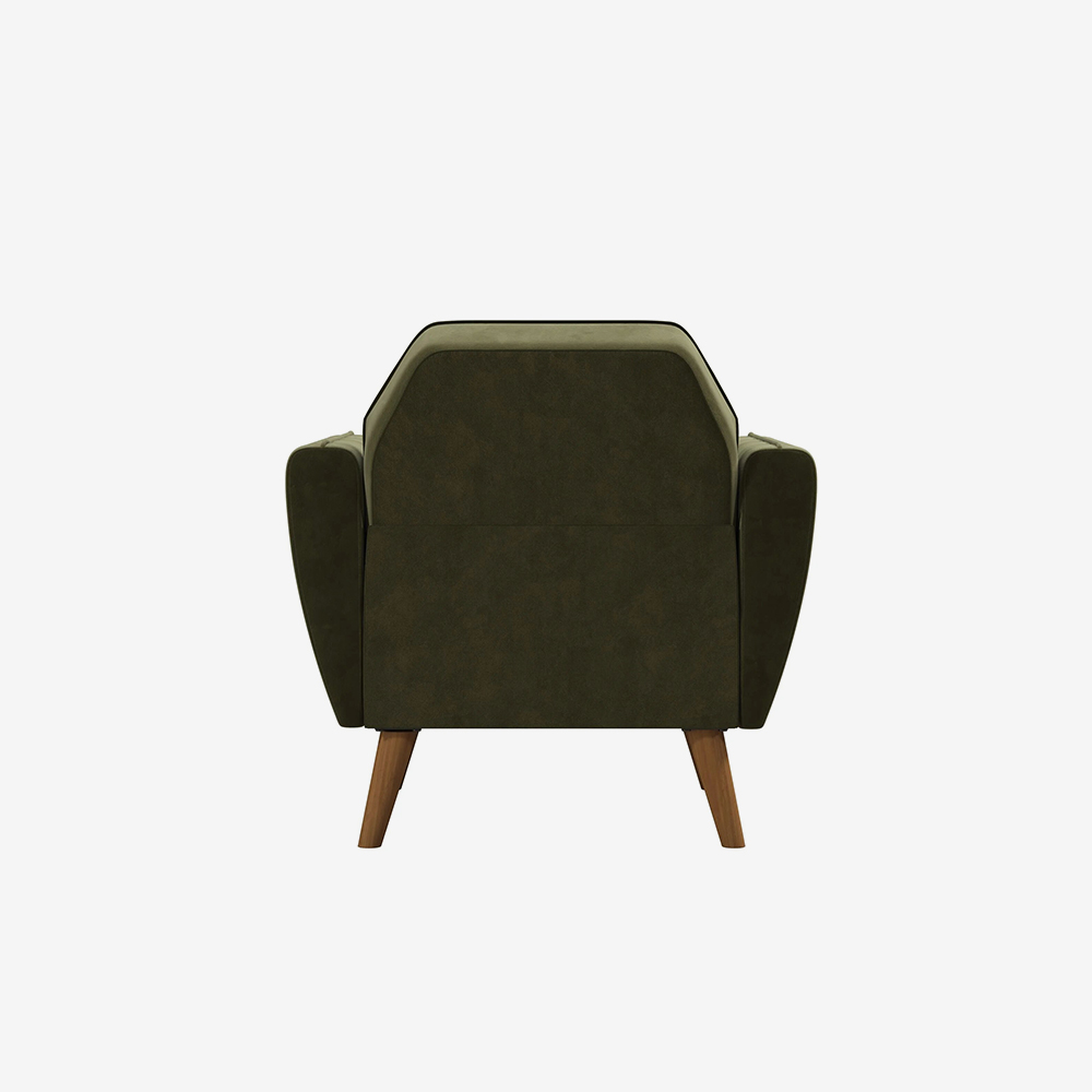 Foam Living Room Velvet Chair - تصویر 5